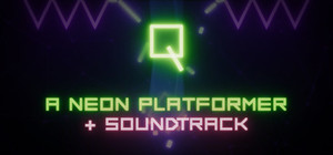 Q - A Neon Platformer + Soundtrack banner