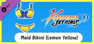 Kandagawa Jet Girls - Maid Bikini (Lemon Yellow) banner