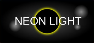 Neon light banner