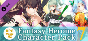 RPG Maker MZ - Fantasy Heroine Character Pack 7 banner