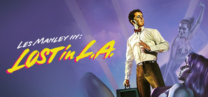 Les Manley in: Lost in LA banner