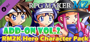 RPG Maker MZ - Add-on Vol.2: RM2K Hero Character Pack banner