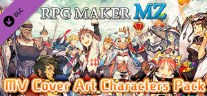 RPG Maker MZ - MV Cover Art Characters Pack banner