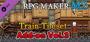 RPG Maker MZ - Add-on Vol.3: Train Tileset banner