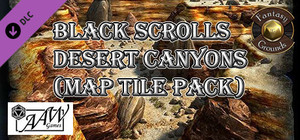 Fantasy Grounds - Black Scrolls Desert Canyons (Map Tile Pack) banner