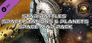 Fantasy Grounds - Star Battles: Space Stations and Planets Space Map Pack banner