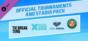 Tennis World Tour 2 Official Tournaments and Stadia Pack banner