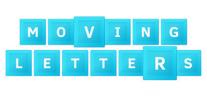 Moving Letters banner