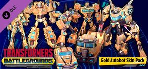 TRANSFORMERS: BATTLEGROUNDS - Gold Autobot Skin Pack banner