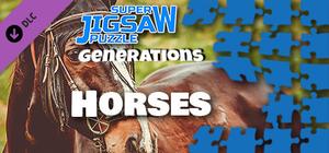 Super Jigsaw Puzzle: Generations - Horses Puzzles banner