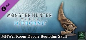 Monster Hunter World: Iceborne - MHW:I Room Decor: Beotodus Skull banner