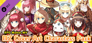 RPG Maker MV - MZ Cover Art Characters Pack banner
