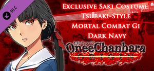 OneeChanbara ORIGIN - Exclusive Saki Costume: Tsubaki-Style Mortal Combat Gi Dark Navy banner
