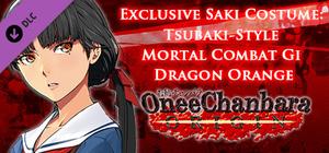 OneeChanbara ORIGIN - Exclusive Saki Costume: Tsubaki-Style Mortal Combat Gi Dragon Orange banner