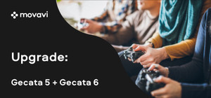 Upgrade to Gecata by Movavi 6 - Streaming and Game Recording Software banner