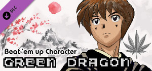 Green Dragon Beat 'em up Character banner