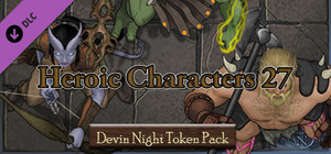 Fantasy Grounds - Devin Night Token Pack 140: Heroic Characters 27 banner