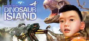 Escape from dinosaur island banner