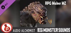 RPG Maker MZ - Big Monster Sounds banner
