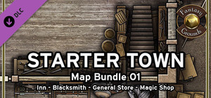 Fantasy Grounds - Starter Town Map Bundle 01 banner