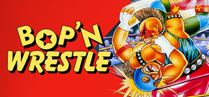 Bop'N Wrestle banner