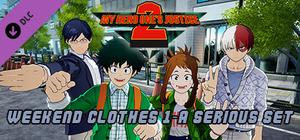 MY HERO ONE'S JUSTICE 2 Weekend Clothes 1-A Serious Set banner