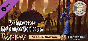Fantasy Grounds - Pathfinder 2 RPG - Pathfinder Society Scenario #2-02: Mountain of Sea and Sky banner
