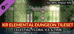 RPG Maker MV - KR Elemental Dungeon Tileset - Celestial Flora Ice Time banner