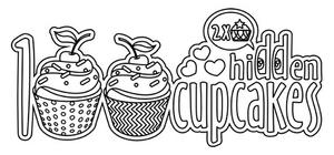 100 hidden cupcakes banner
