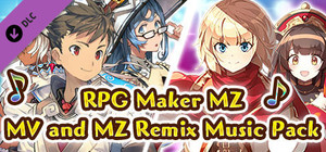 RPG Maker MZ - MV and MZ Remix Music Pack banner