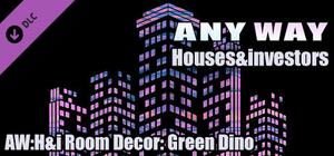 AnyWay! :Houses&investors - AW:H&i Room Decor: Green Dino banner
