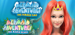 2 in 1 Mermaid Adventures: Frozen Time+The Magic Pearl banner