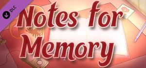 Notes for Memory banner