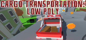 Cargo Transportation: Low Poly banner