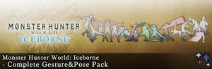 MHW:I - Complete Gesture & Pose Pack banner