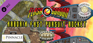 Fantasy Grounds - Flash Gordon Combat Map 1: Arboria + Fast Pursuit Rocket banner