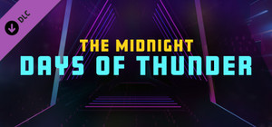 Synth Riders - The Midnight - "Days of Thunder" banner