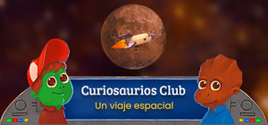 Curiosaurios Club. Un viaje espacial banner