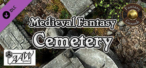 Fantasy Grounds - Black Scrolls Cemetery (Map Tile Pack) banner