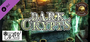 Fantasy Grounds - Black Scrolls Dark Crypts (Map Tile Pack) banner