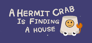 A hermit crab is finding a house banner