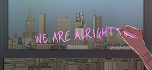 We are alright (Lichtspeer documentary) banner