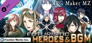 RPG Maker MZ - Frontier Works: Futuristic Heroes and BGM banner