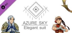 Azure Sky - Elegant suit banner
