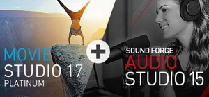 VEGAS Movie Studio 17 Platinum + SOUND FORGE Audio Studio 15 banner