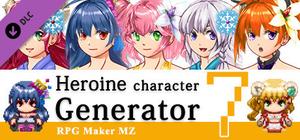 RPG Maker MZ - Heroine Character Generator 7 for MZ banner