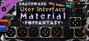 RPG Maker MZ - Krachware User Interface Material POPFANTASY banner