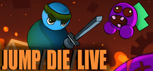Jump/Die/Live banner