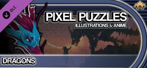 Pixel Puzzles Illustrations & Anime - Jigsaw Pack: Dragons banner