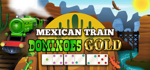 Mexican Train Dominoes Gold banner